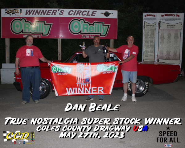 Dan Beale True Nostalgia Super Stock Winner May 27, 2023