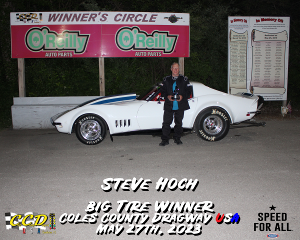 Steve Hoch Speed for All Big Tire Winner May 27,2023