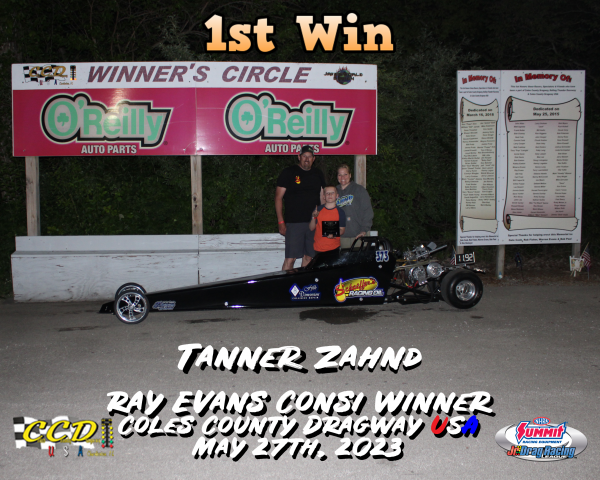 Tanner Zahnd Ray Evans Consi Winner May 27, 2023