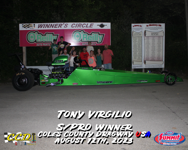 Tony Virgilio S/Pro Win August 12, 2023