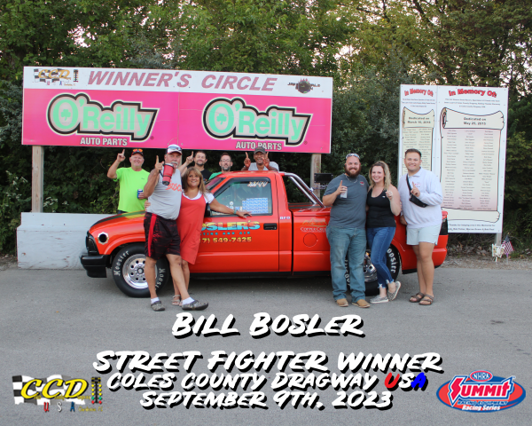 Bill Bosler Street Fighter Win September 9, 2023