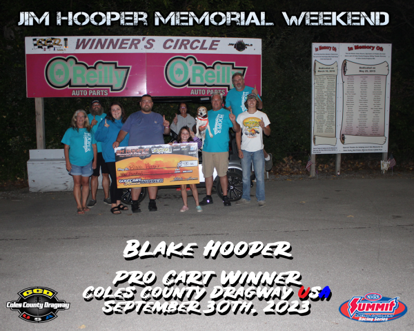 Blake Hooper Pro Cart Win September 29, 2023