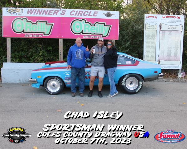 Chad Isley Sportsman Win October 7, 2023