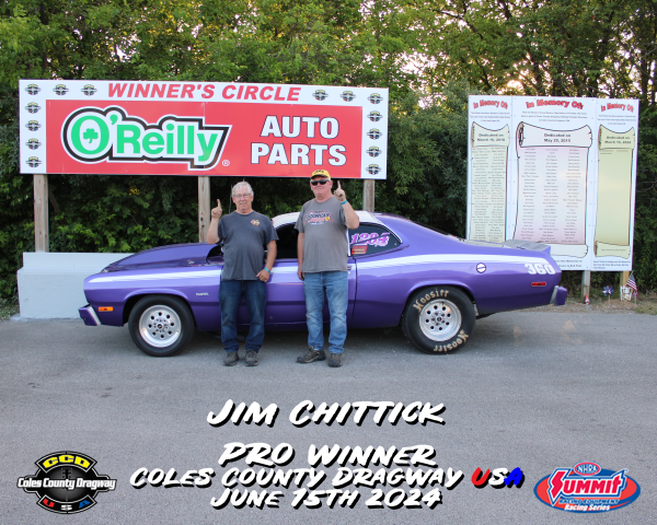 Pro Winner - Jim Chittick