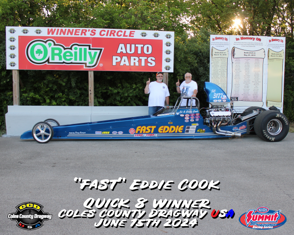 Q8 Winner - "Fast" Eddie Cook