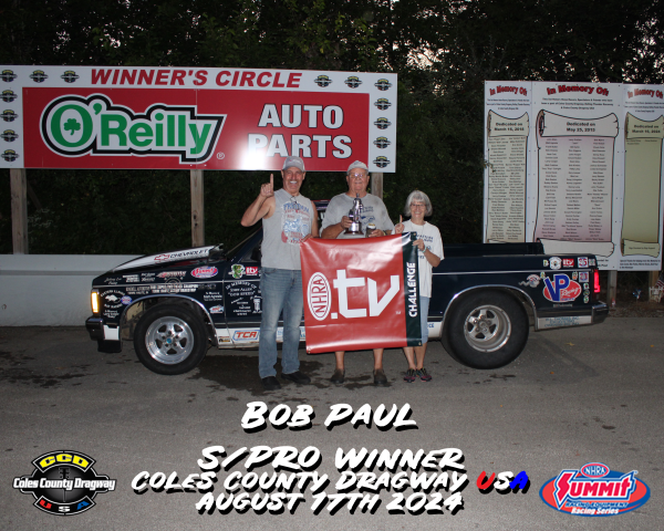 S/Pro Winner - Bob Paul