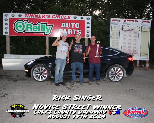 Novice Street Winner - Rick Singer