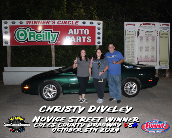 Novice Street Winner - Christy Dively