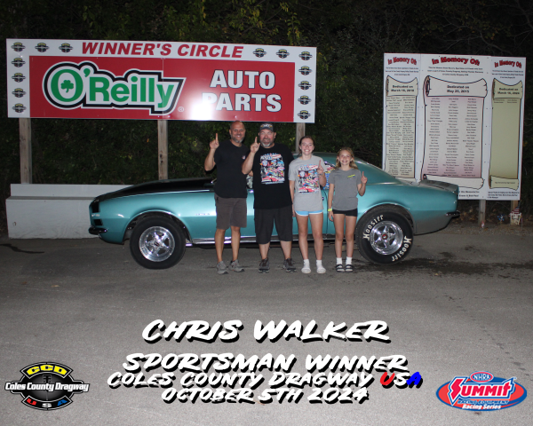 Sportsman Winner - Chris Walker