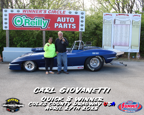 Q8 Winner - Carl Giovanetti
