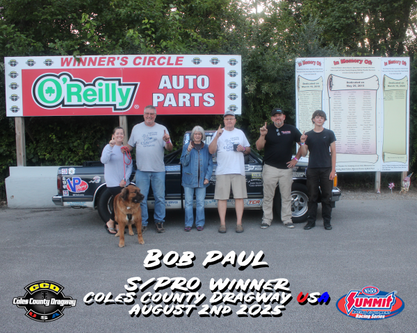S/Pro Winner - Bob Paul