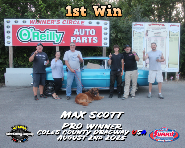 Pro Winner - Max Scott