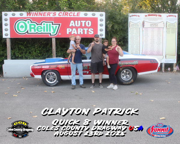 Q8 Winner - Clayton Patrick