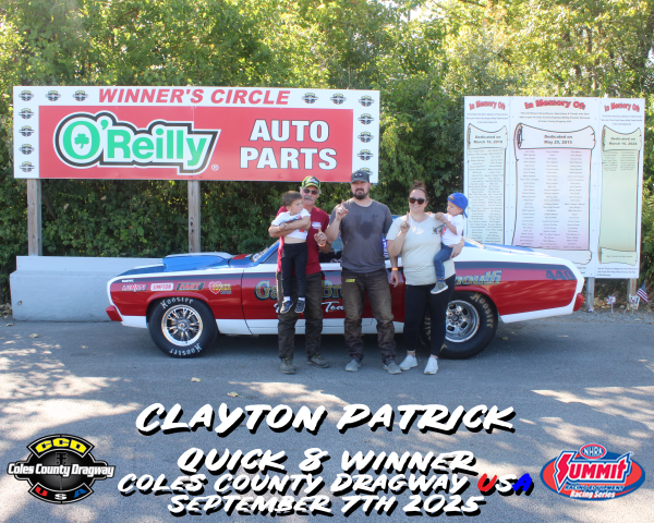 Q8 Winner - Clayton Patrick