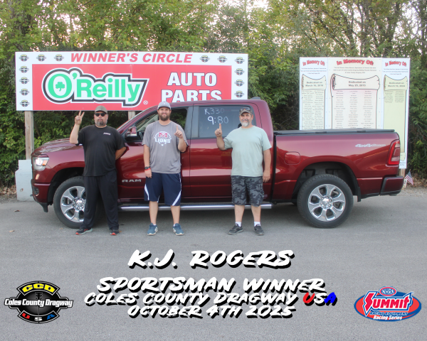 Sportsman Winner - K.J. Rogers