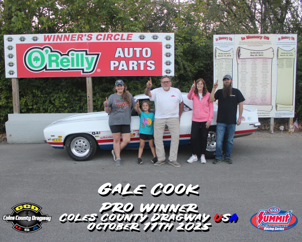 Pro Winner - Gale Cook